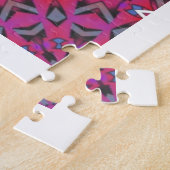 Volume negen's caleidoscoop art zeven legpuzzel (Zijkant)