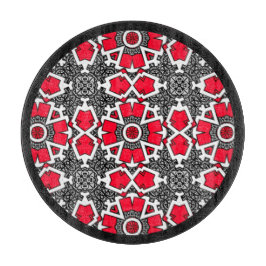 Volume sixteen's kaleidoscope art eight snijplank