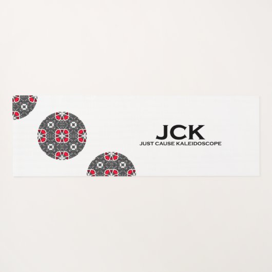 Volume sixteen's kaleidoscope art five yogamat (Achterkant (horizontaal))