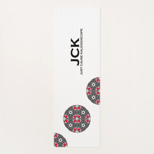 Volume sixteen's kaleidoscope art five yogamat (Achterkant)