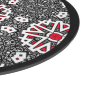 Volume sixteen's kaleidoscope art nine snijplank (Hoek)