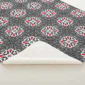 Volume sixteen's kaleidoscope art one L Sherpa Deken (3/4)