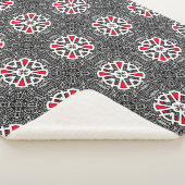 Volume sixteen's kaleidoscope art one M Sherpa Deken (3/4)