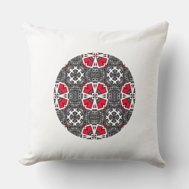 Volume sixteen's kaleidoscope art seven kussen (Voorkant)