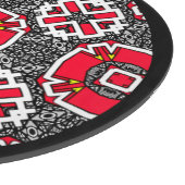 Volume sixteen's kaleidoscope art six snijplank (Hoek)