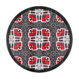 Volume sixteen's kaleidoscope art sixteen snijplank