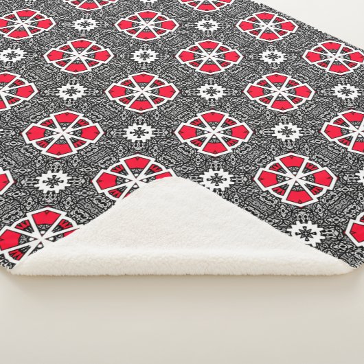 Volume sixteen's kaleidoscope art three L Sherpa Deken (3/4)