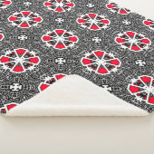 Volume sixteen's kaleidoscope art two M Sherpa Deken (3/4)