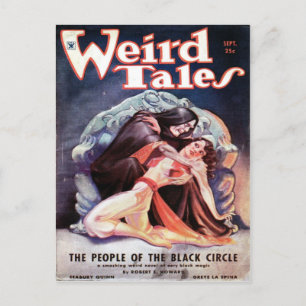 Volume van de Weird Tales 24 number 03 September 1 Briefkaart