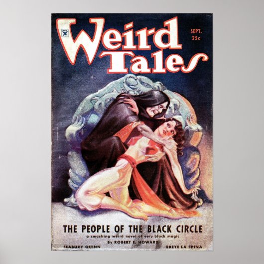 Volume van de Weird Tales 24 number 03 September 1 Poster (Voorkant)