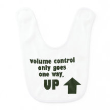 "Volumeregeling" Baby Bib