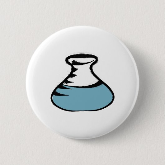 Volumetrische kolf ronde button 5,7 cm (Voorkant)