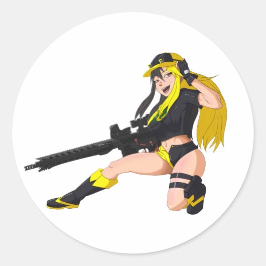 Voluncap Squat Sticker (Voorkant)