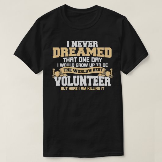 Volunr Best Volunr Funny Gezegde Volunr Gift T-shirt (Design voorkant)
