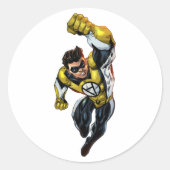 Voluntaryist Hero Sticker (Voorkant)