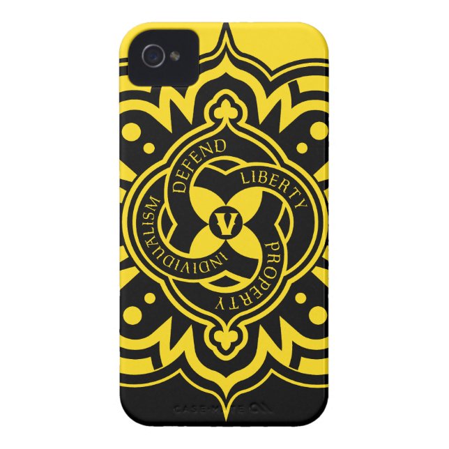 Voluntaryist iPhone Case (Achterkant)