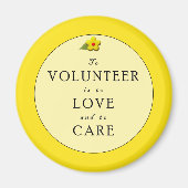 Volunteer Appreciation Cadeau Magneet (Voorkant)