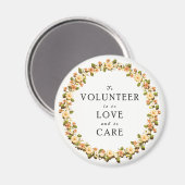Volunteer Appreciation Cadeau Magneet (Voorkant / Achterkant)