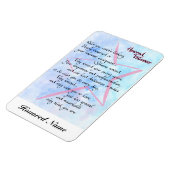 Volunteer Bedankt en Appreciezer Magnet Magneet (Linkerzijde)