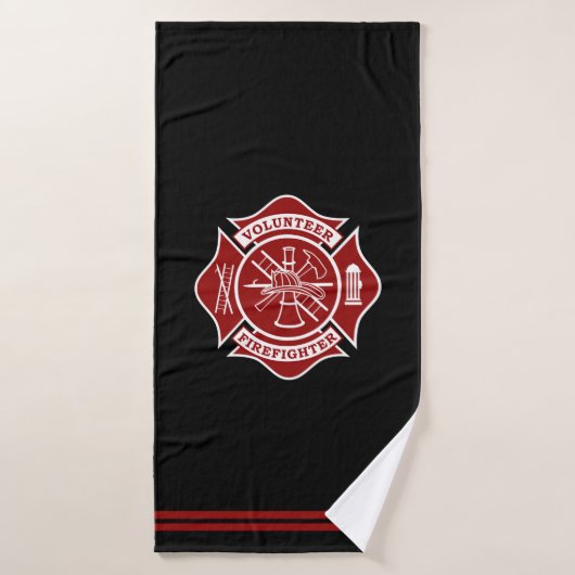 Volunteer brandweerman Maltese kruidenhanddoek Badhanddoek (Badhanddoek)