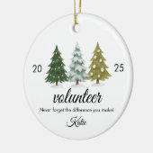 Volunteer Christmas Gift, Volunteer Ornament (Links)