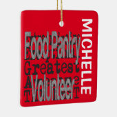 Volunteer Extraordinaire CUSTOM Keramisch Ornament (Rechts)