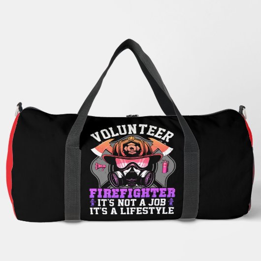 Volunteer Firefighter Lifestyle Not Job Plunjezak (Voorkant)