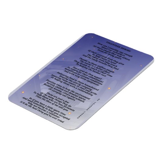 Volunteer Heroes Flexible Magnet Magneet (Linkerzijde)