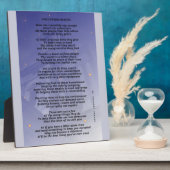 Volunteer Heroes Plaque Fotoplaat (Zijkant)