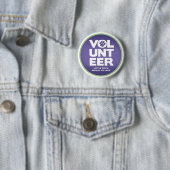 "Volunteer, LRAV"-Button Ronde Button 5,7 Cm (In situ)