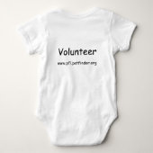 Volunteer Shirt met korte mouwen (Achterkant)