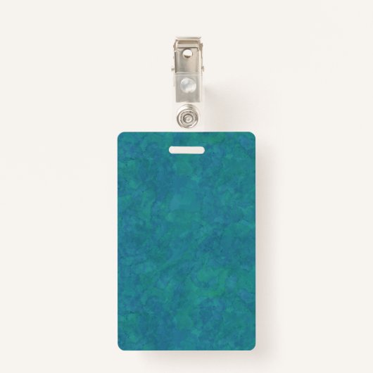 Volunteer Staff Event Badge Teal (Achterkant met clip)
