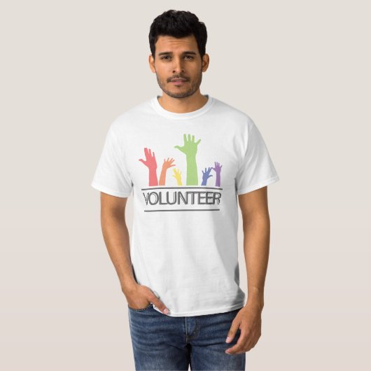 Volunteer T-Shirt (Voorkant volledig)