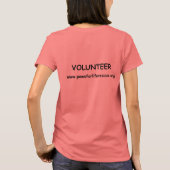 Volunteer T-shirt (Achterkant)