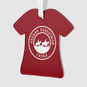 "VOLUNTEER" T-shirt Ornament (voorkant)