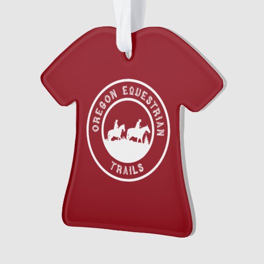 "VOLUNTEER" T-shirt Ornament (voorkant)