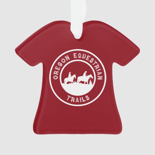 "VOLUNTEER" T-shirt Ornament (voorkant)