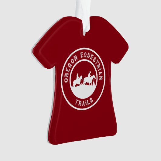 "VOLUNTEER" T-shirt Ornament (voorkant)