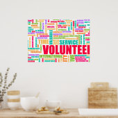 Volunteer Time and Service for Community Poster (Keuken)
