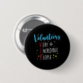 Volunteers VIP-vrijwilliger voor vrijwilligerswerk Ronde Button 5,7 Cm (Voorkant /achterkant)