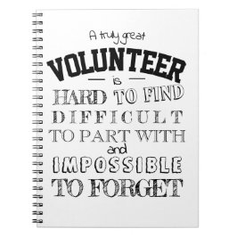 Volunter Appreciation Dank u het manuscript witte  Notitieboek