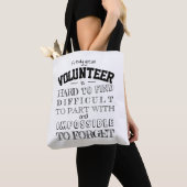Volunter Appreciation Dank u het manuscript witte  Tote Bag (Dichtbij)