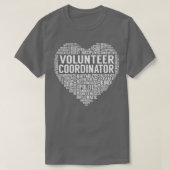 Volunter Coordinator Heart T-shirt (Design voorkant)