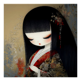 voluptueuze anime queen perfect poster