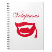 Voluptuous Notebook Notitieboek (Voorkant)