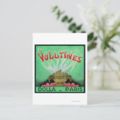 Volutines Perfume LabelParis, Frankrijk Briefkaart (Staand voorkant)