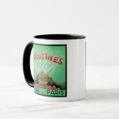 Volutines Perfume LabelParis, Frankrijk Mok (Voorkant links)