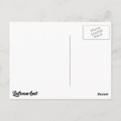  Volvo 122s Amazon Briefkaart (Achterkant)