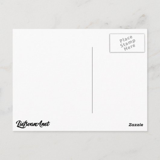  Volvo 122s Amazon Briefkaart (Achterkant)