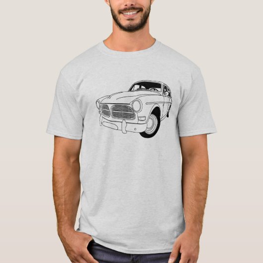 Volvo Amazon 122 T-shirt (Voorkant)